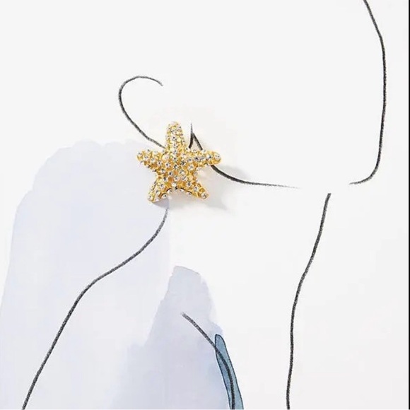 Star Crystal Earrings Trendy Jewelry - Picture 3 of 4